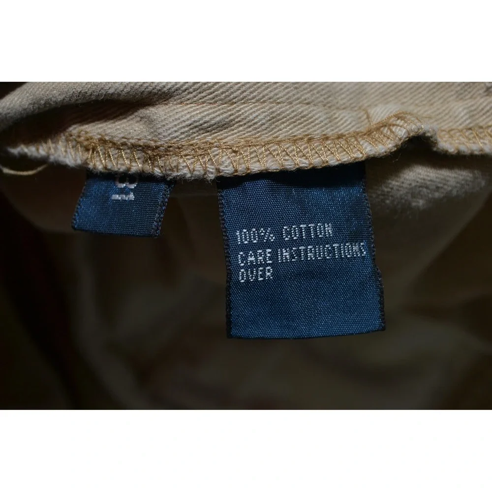 VTG‎ Polo Ralph Lauren Cargo Shorts Mens 31 Khaki Cotton Classic Polo 67 Chino